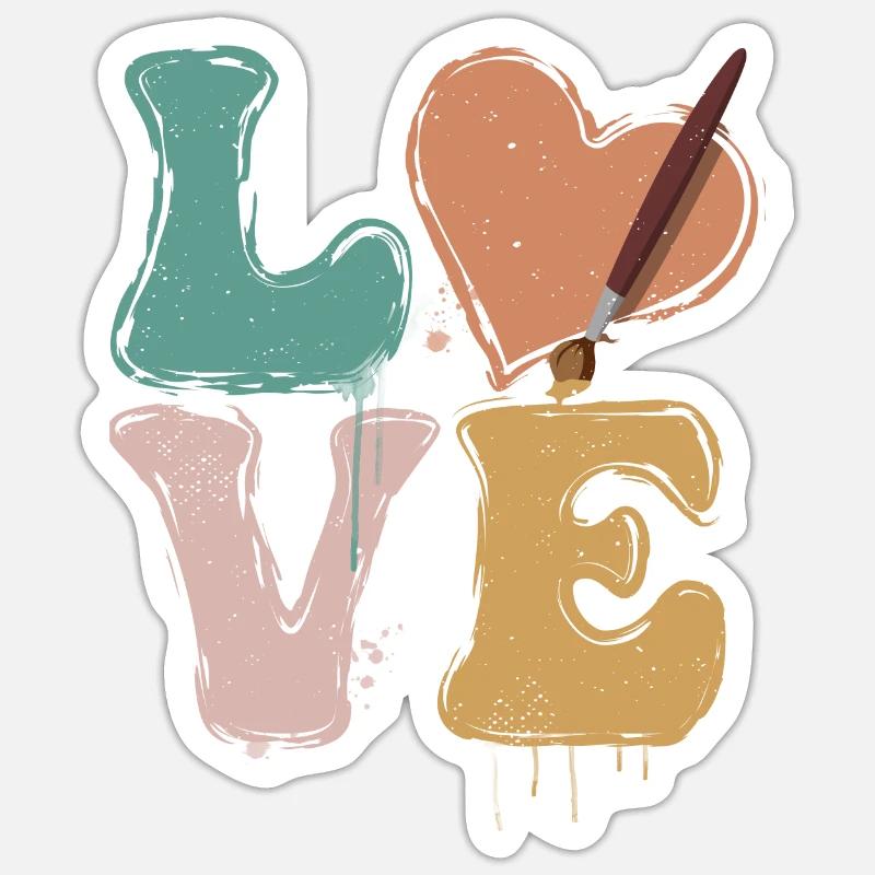 Sticker Größe S (10 x 10 cm) - 