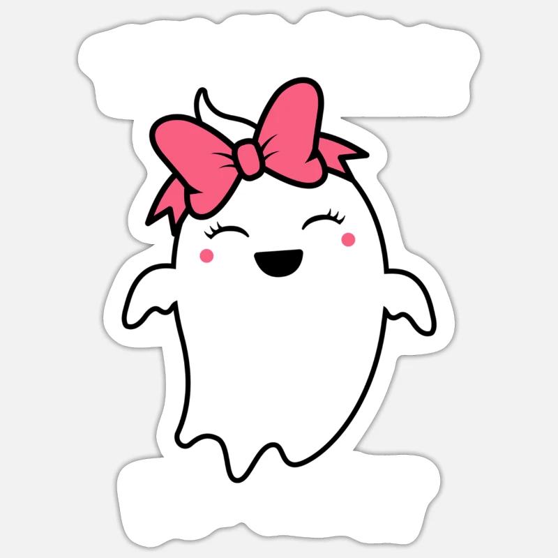This Is Some Boo Sheet Ghost Halloween Spooky - Sticker size S (10 x 10 cm) - white matte