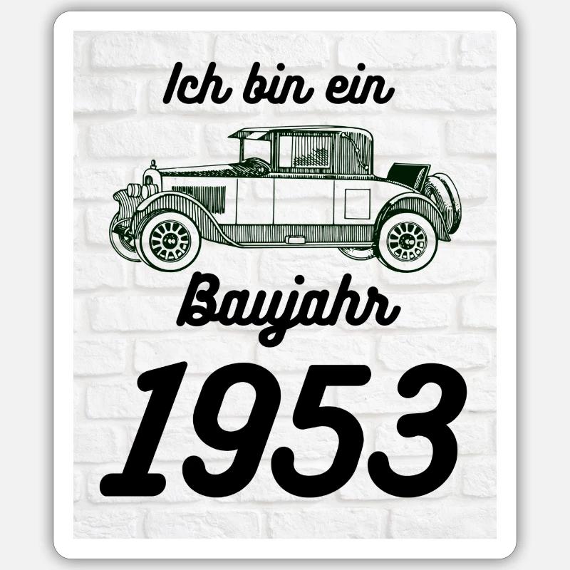 Oldtimer Sticker Größe S (10 x 10 cm)
