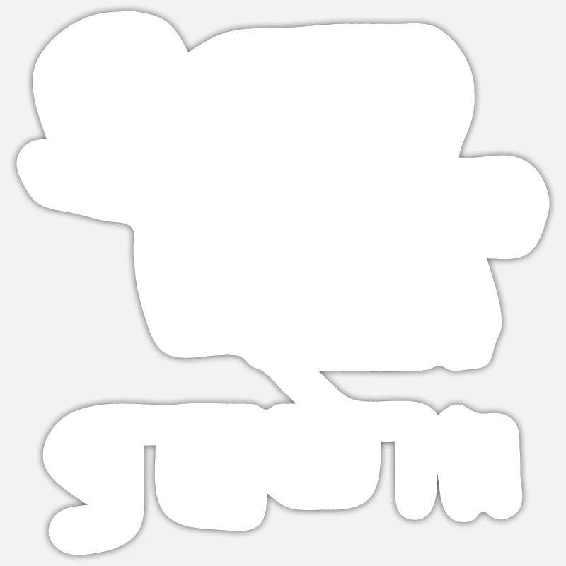 Sticker Größe S (10 x 10 cm) - 