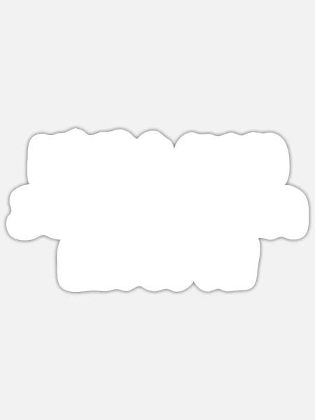 Nicht Von Schlechten Eltern - Sticker Größe S (10 x 10 cm) - Mattweiß