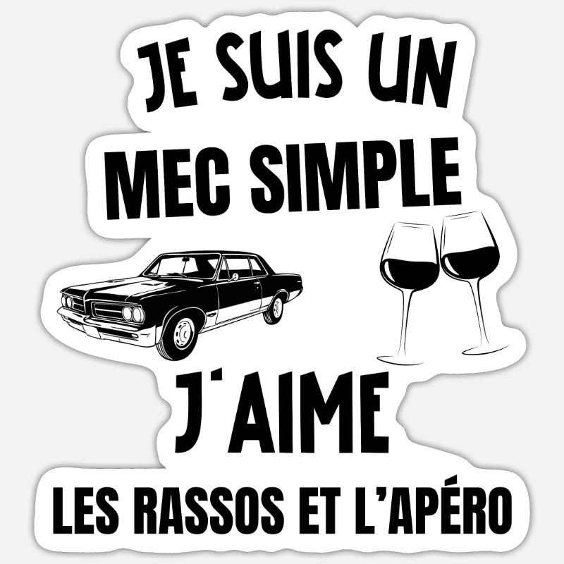 Sticker taille S (10 x 10 cm) - 