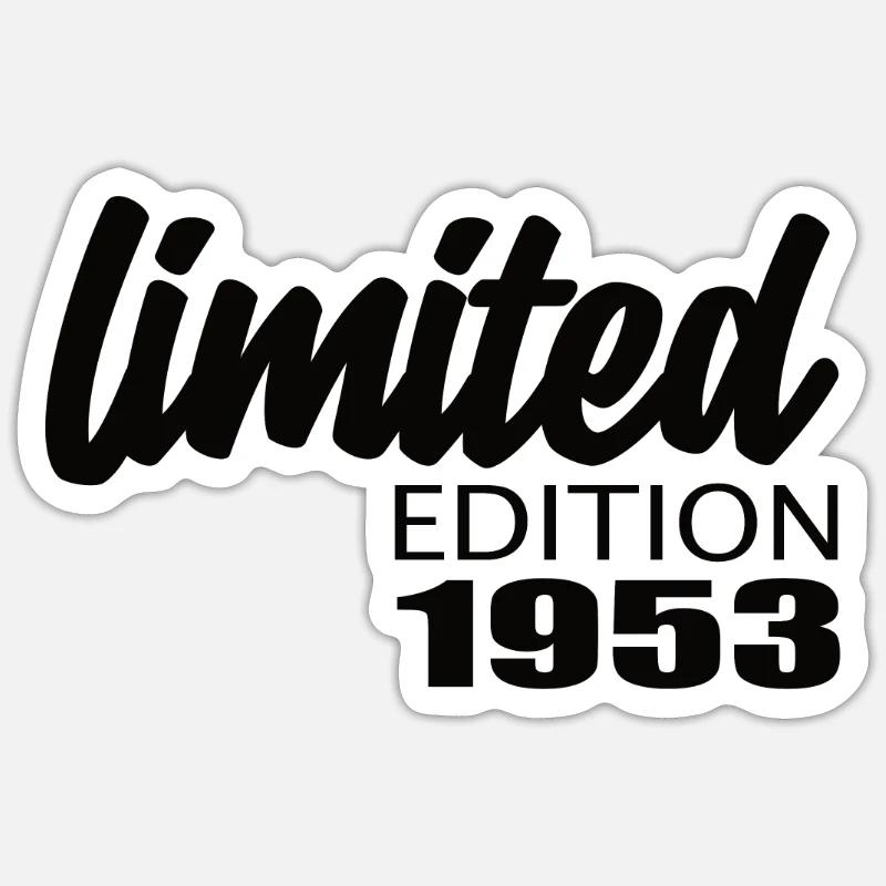 Édition limitée 1953 - Sticker taille S (10 x 10 cm) - blanc mat
