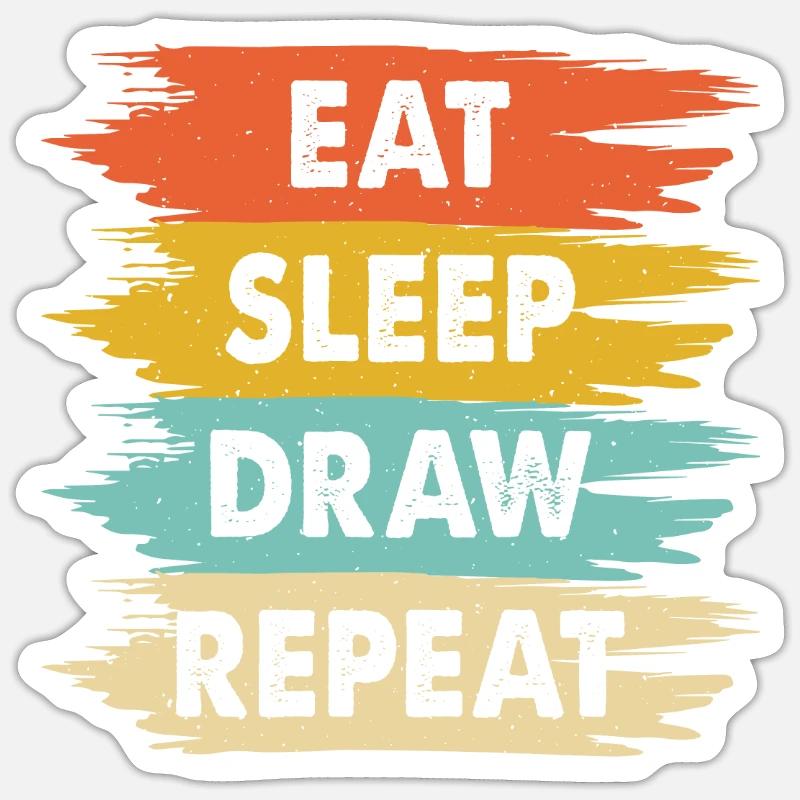 Sticker taille S (10 x 10 cm) - 