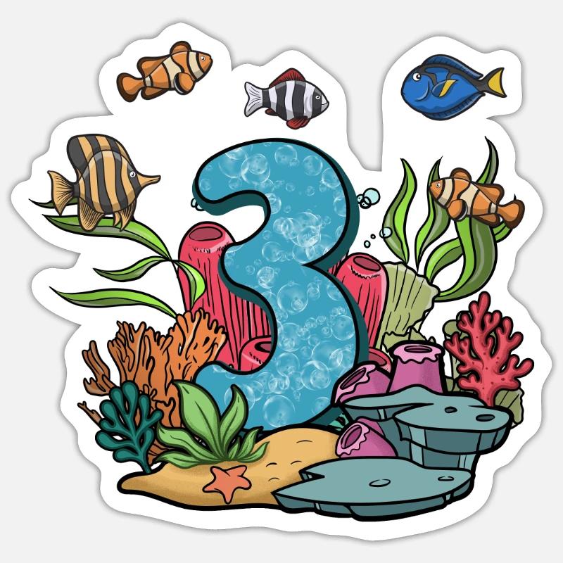 Sticker Größe S (10 x 10 cm) - 
