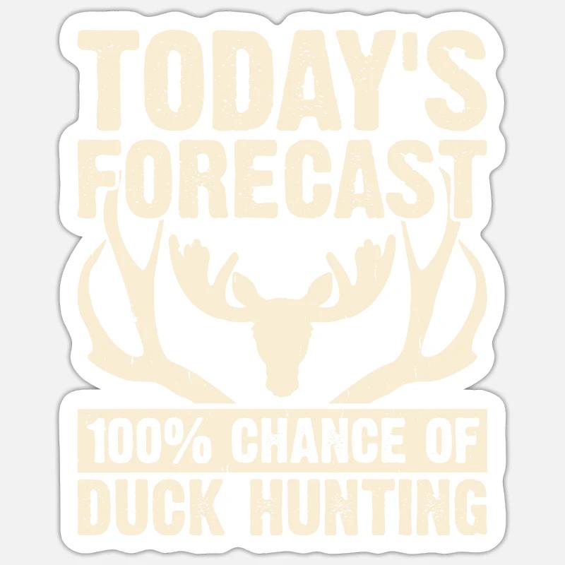 Hunter Hunt - Sticker size S (10 x 10 cm) - white matte