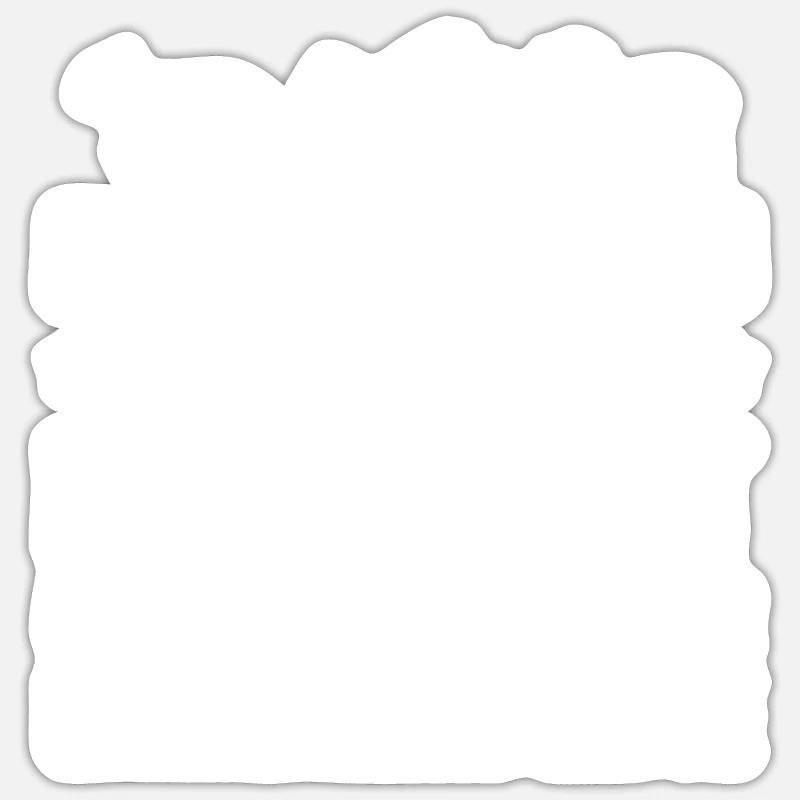 Schafe Schaf Schäfer Geschenk Sticker taille S (10 x 10 cm)