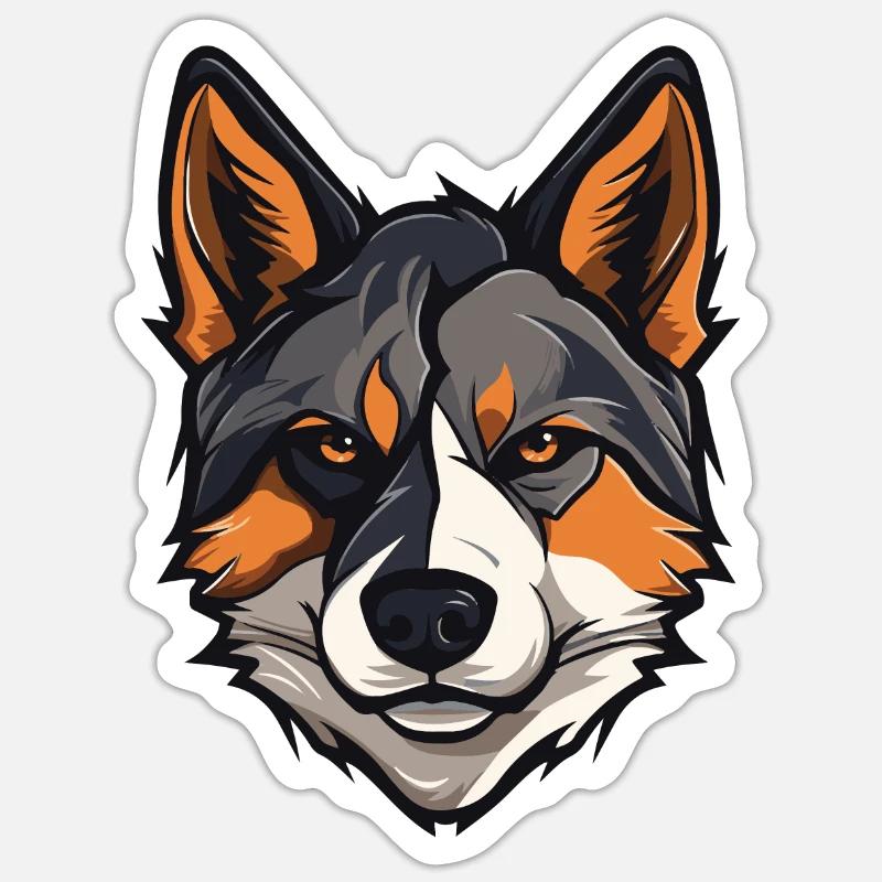Sticker taille S (10 x 10 cm) -