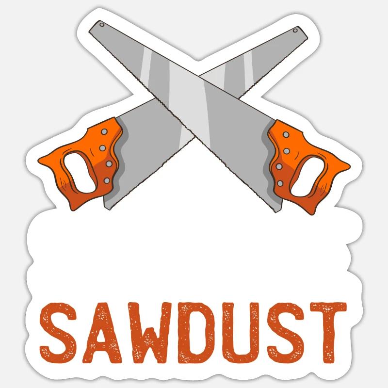 J’éternue de la sciure de bois 3 Sticker taille S (10 x 10 cm)