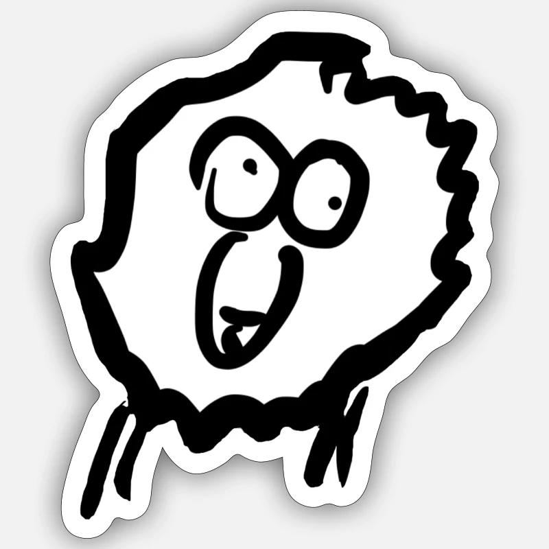 Sticker taille S (10 x 10 cm) - 