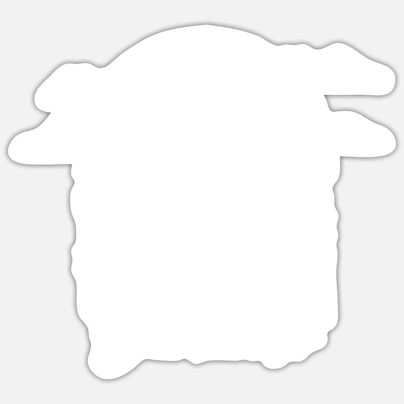 Chasing Darkness - Eclipse - Sticker size S (10 x 10 cm) - white matte