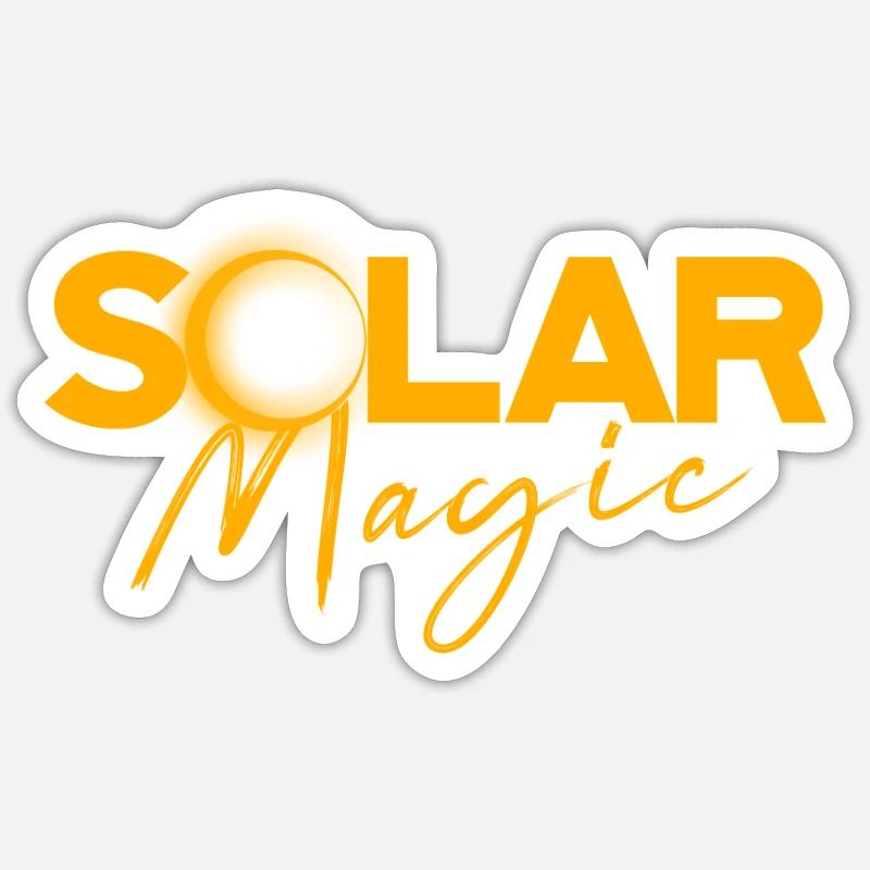 Solar Magic - Eclipse Sticker size S (10 x 10 cm)