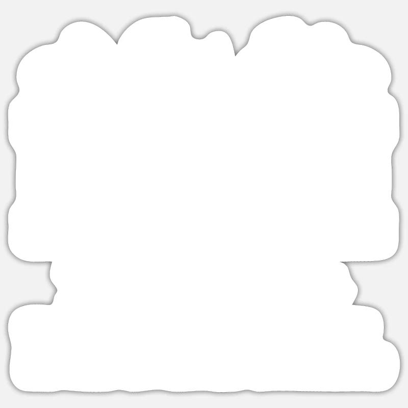 Baseball Baseball Maman - Sticker taille S (10 x 10 cm) - blanc mat