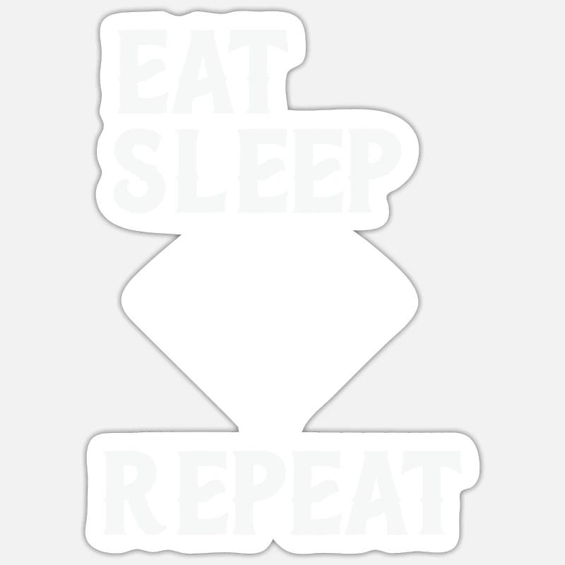 Baseball - Sticker size S (10 x 10 cm) - white matte