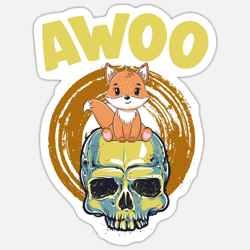 Sticker Größe S (10 x 10 cm) - 