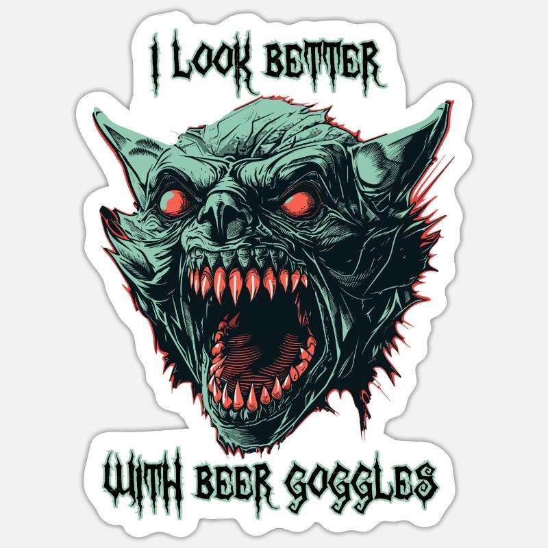 Sticker Größe S (10 x 10 cm) - 
