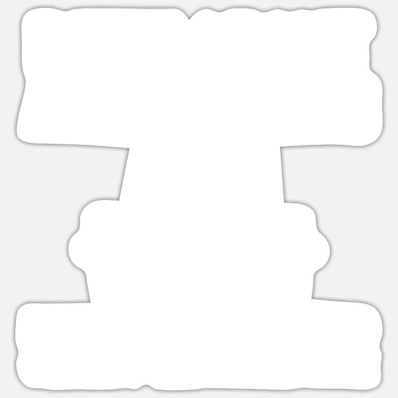 Bitte Nicht Ansprechen Katze Sticker Größe S (10 x 10 cm)