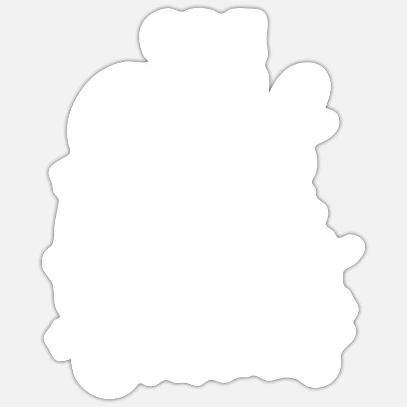 CPE : Chef des Petits Ennuis - Sticker taille S (10 x 10 cm) - blanc mat