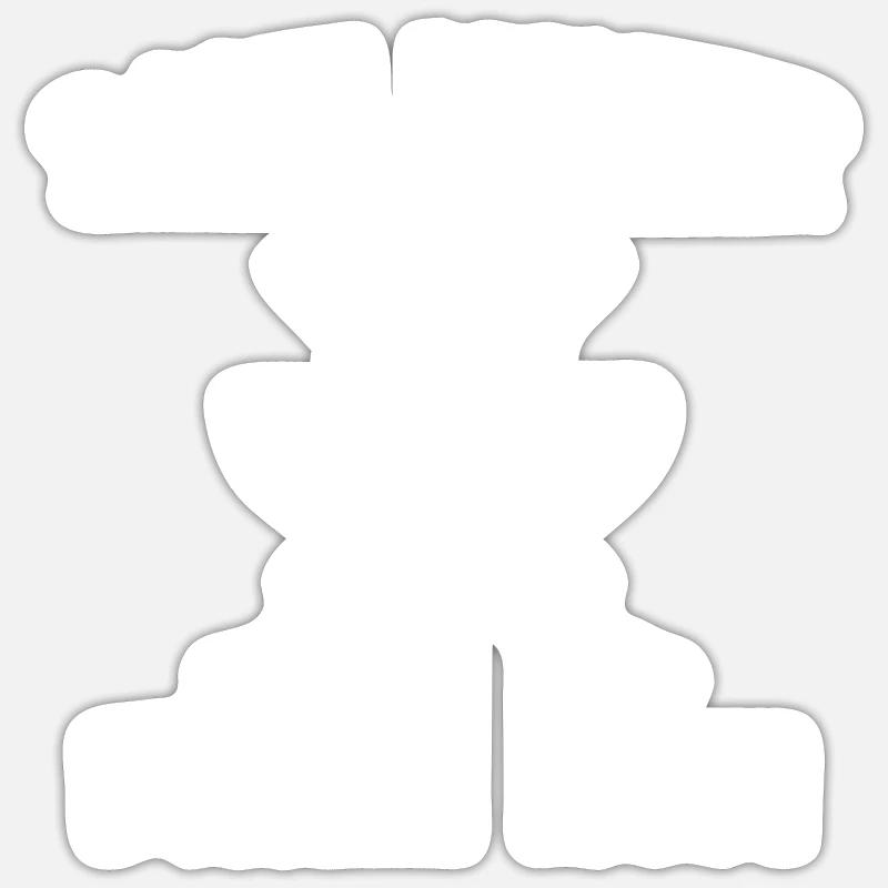 Sticker Größe S (10 x 10 cm) - 