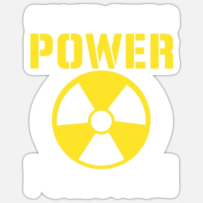 Atomkraft Nuklear teknologi Sticker