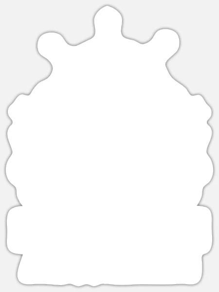 So gut kann nur ein Kapitän aussehen - Sticker Größe S (10 x 10 cm) - Mattweiß