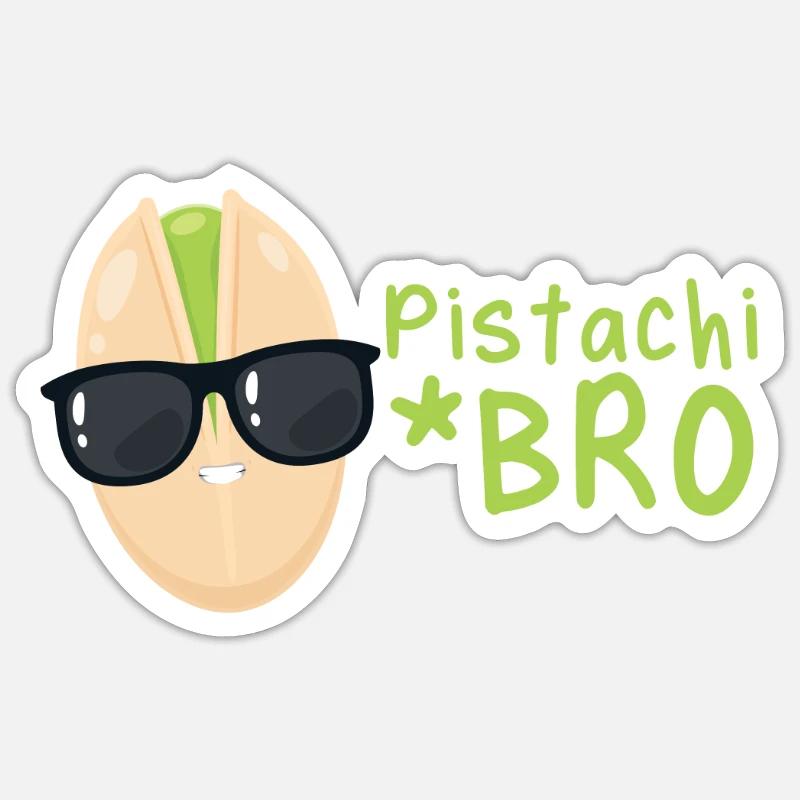 Kiwi - Sticker Größe S (10 x 10 cm) - Mattweiß
