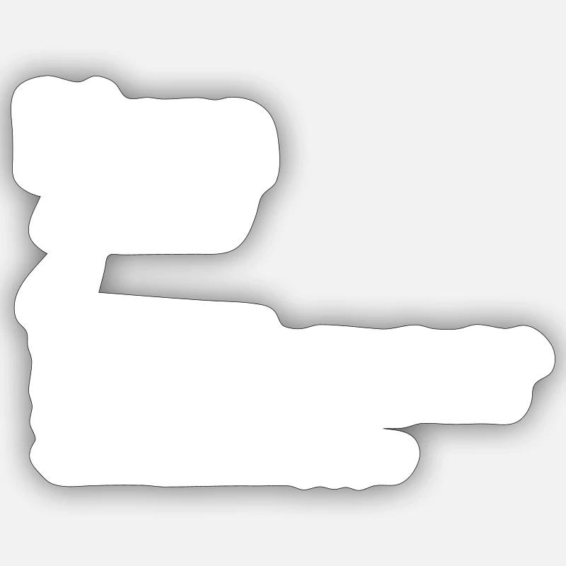 Sticker taille S (10 x 10 cm) - 