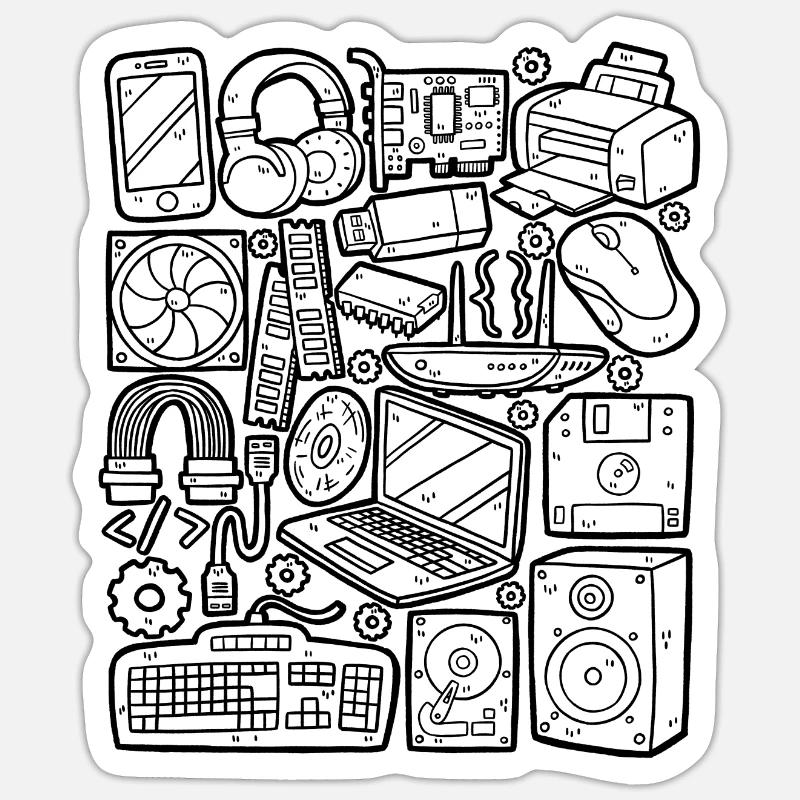 Sticker size S (10 x 10 cm) - 