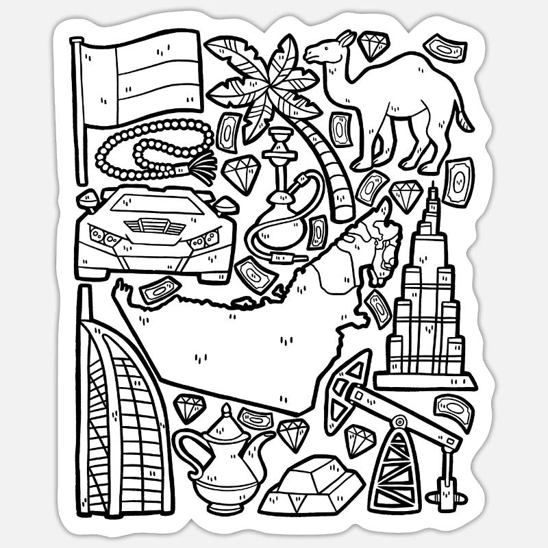 Sticker taille S (10 x 10 cm) - 