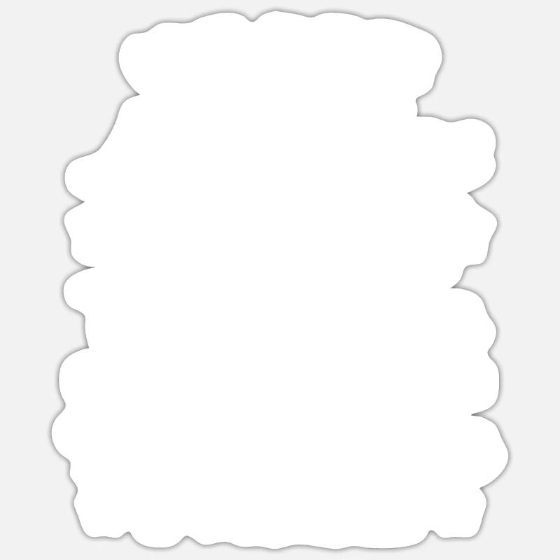 Une Super Maîtresse - Sticker taille S (10 x 10 cm) - blanc mat