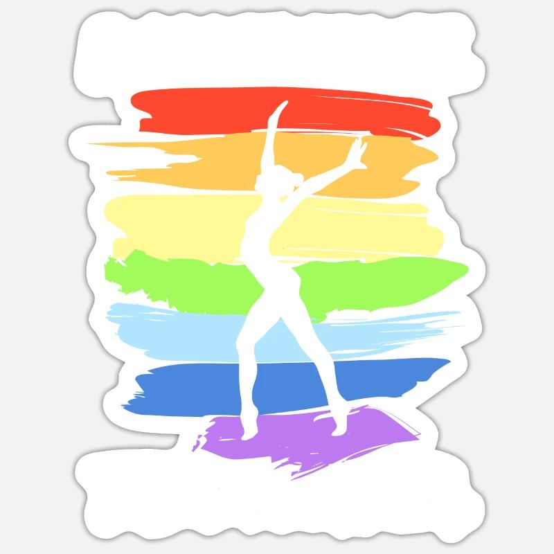 Dance First Think Later for Dancers Dancing Sticker size S (10 x 10 cm)