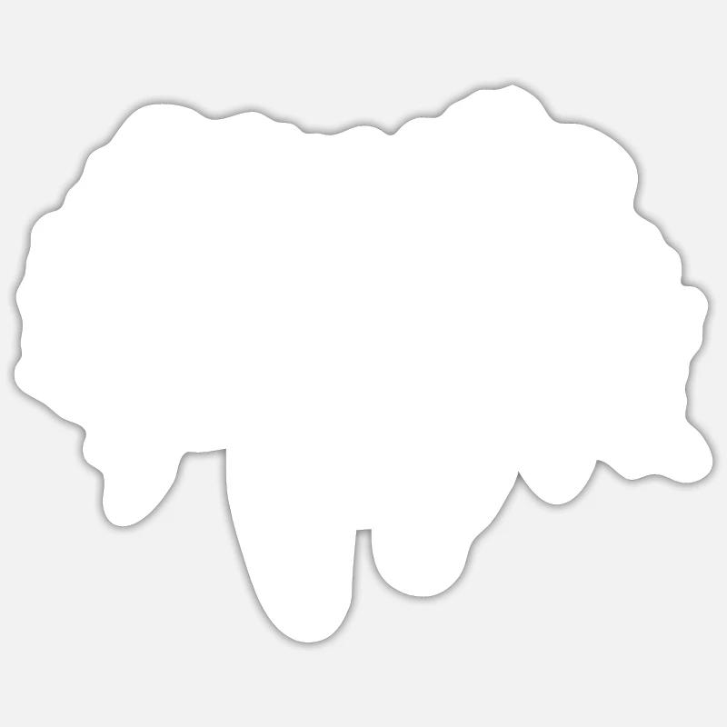Koala Bear Flowers - Sticker size S (10 x 10 cm) - white matte