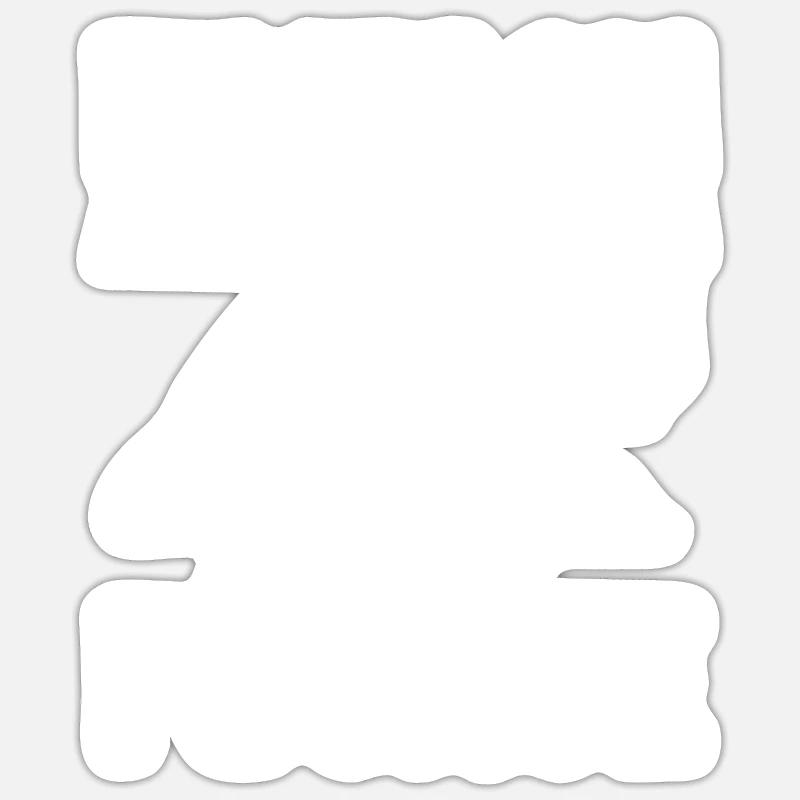Fuchs - Sticker Größe S (10 x 10 cm) - Mattweiß