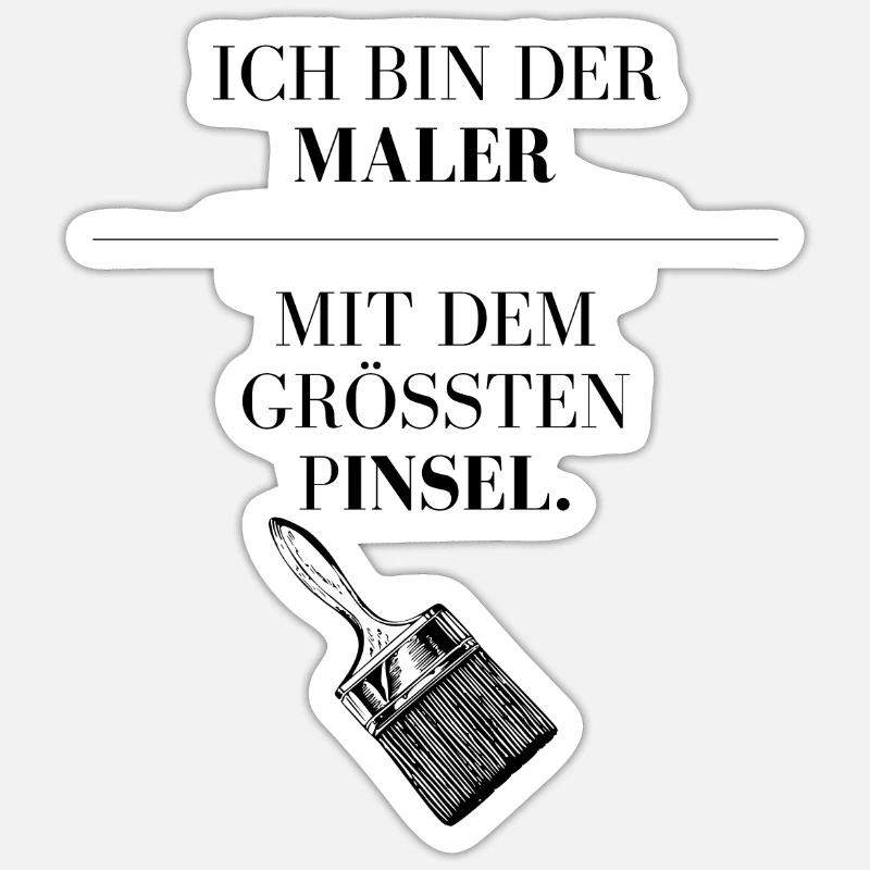 Sticker Größe S (10 x 10 cm) - 