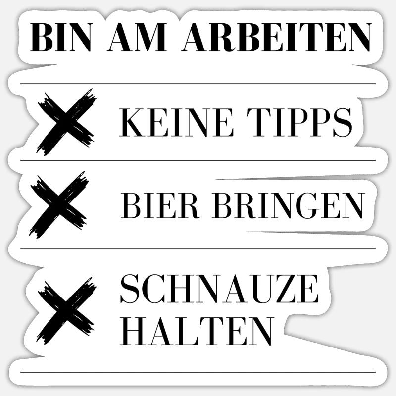 Sticker Größe S (10 x 10 cm) - 
