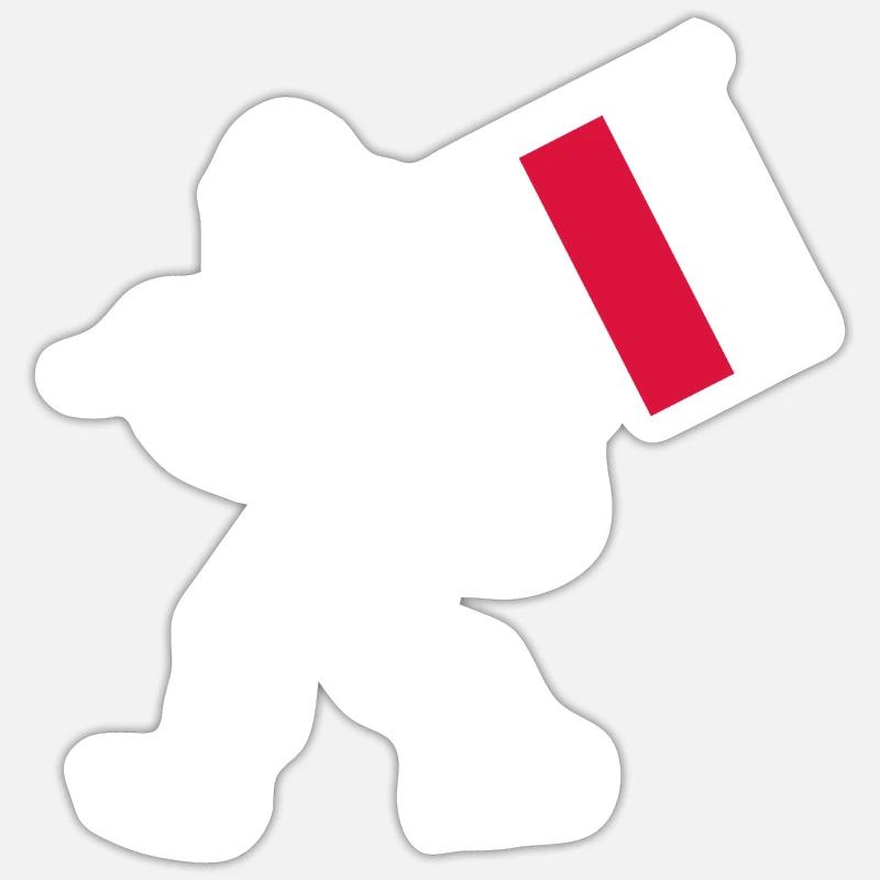 Sticker Größe S (10 x 10 cm) - 