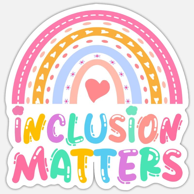 Parenting Assistant Inclusion Matters Sticker size S (10 x 10 cm)