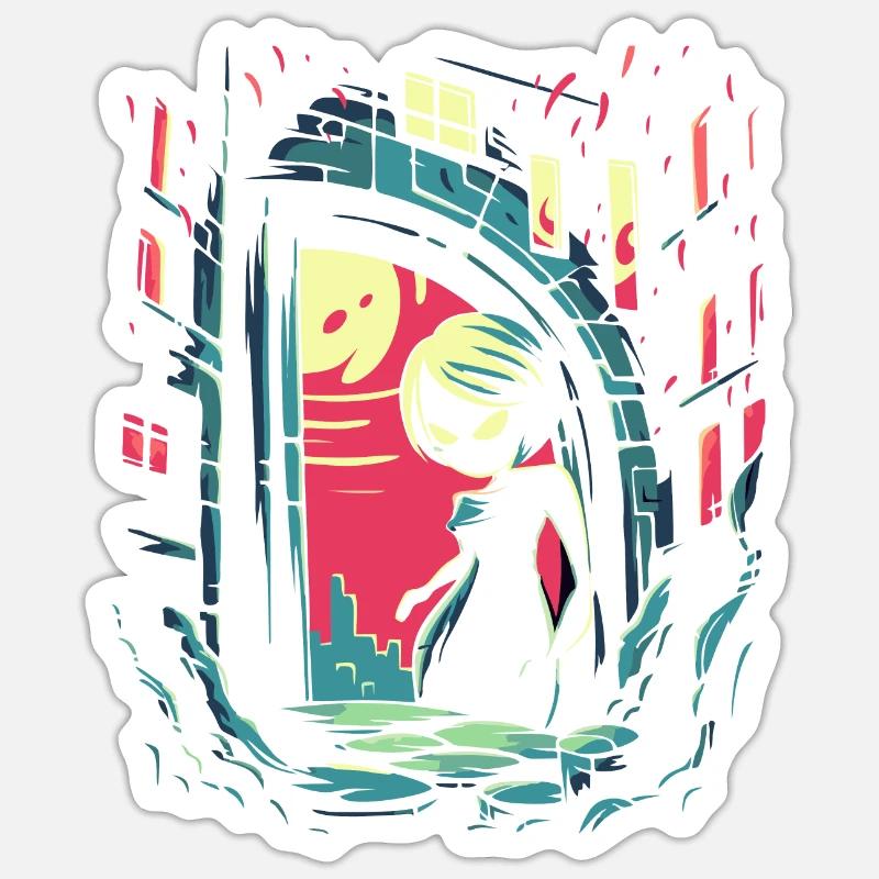 Sticker size S (10 x 10 cm) - 