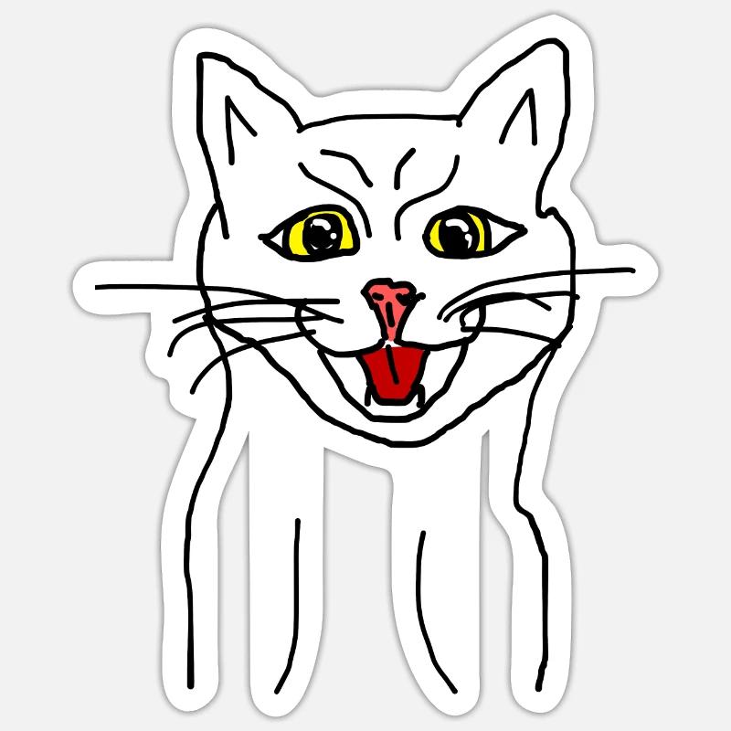 Sticker taille S (10 x 10 cm) - 