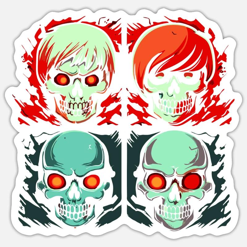 Sticker taille S (10 x 10 cm) - 