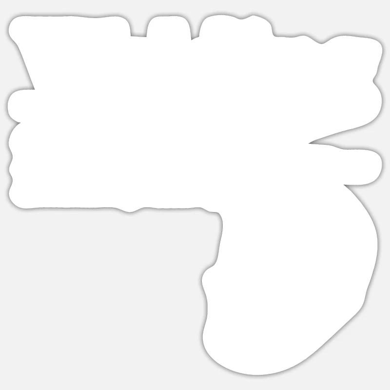 Sticker taille S (10 x 10 cm) - 