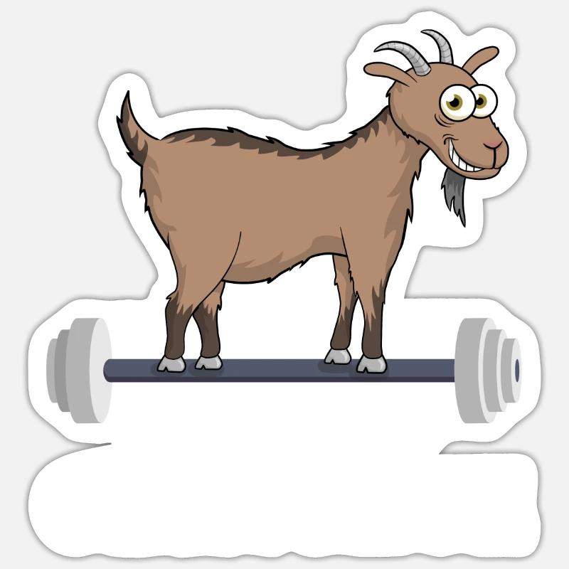 Fancy weights Sticker size S (10 x 10 cm)