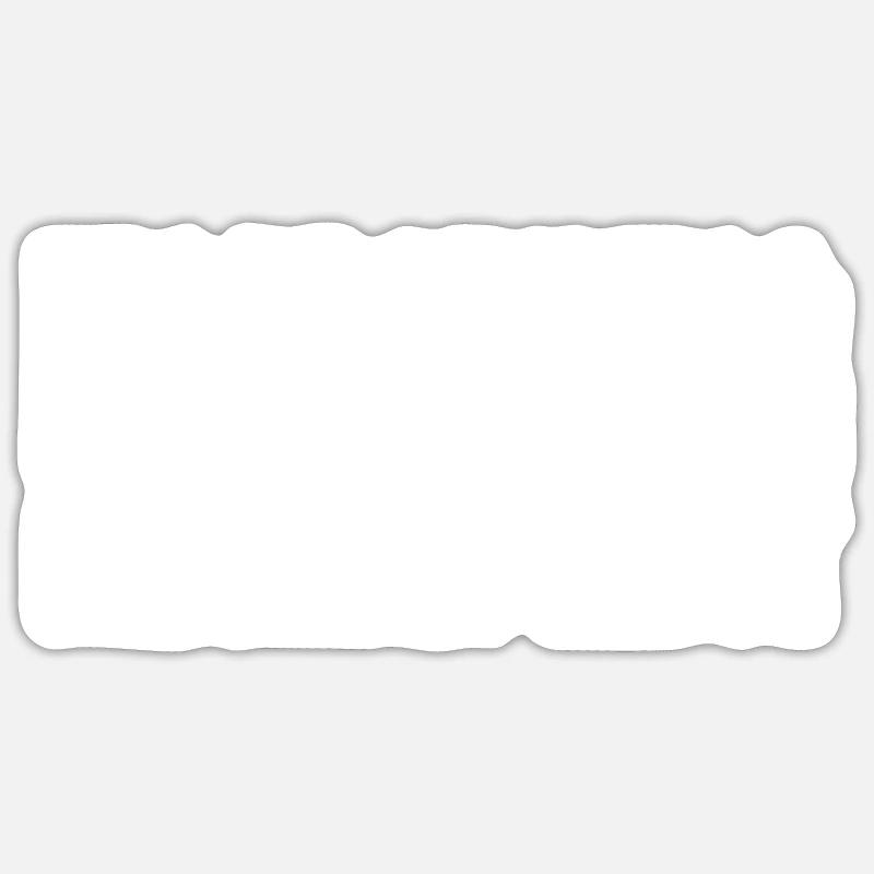 Pension de retraité - Sticker taille S (10 x 10 cm) - blanc mat