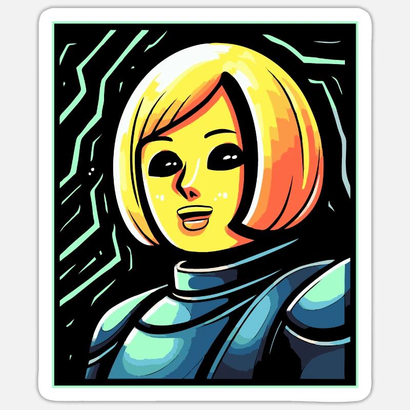 Sticker taille S (10 x 10 cm) - 