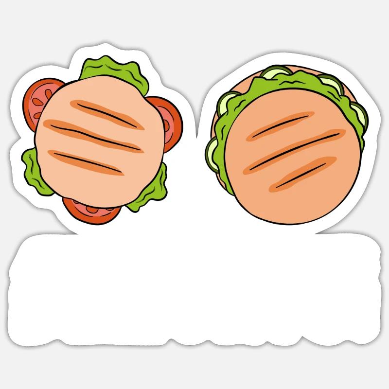 Sticker Größe S (10 x 10 cm) - 