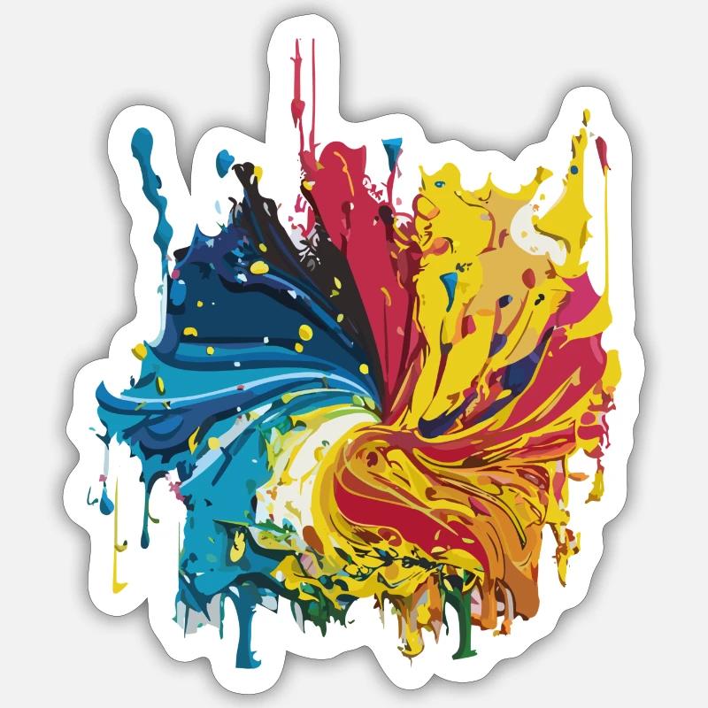 Sticker taille S (10 x 10 cm) - 