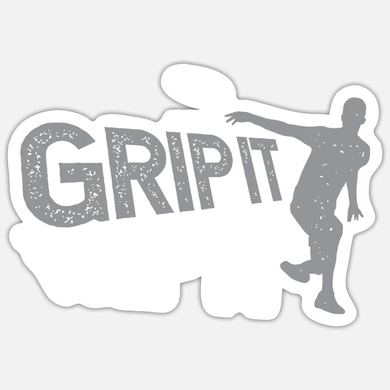 Frisbee Disc Golf Sticker size S (10 x 10 cm)