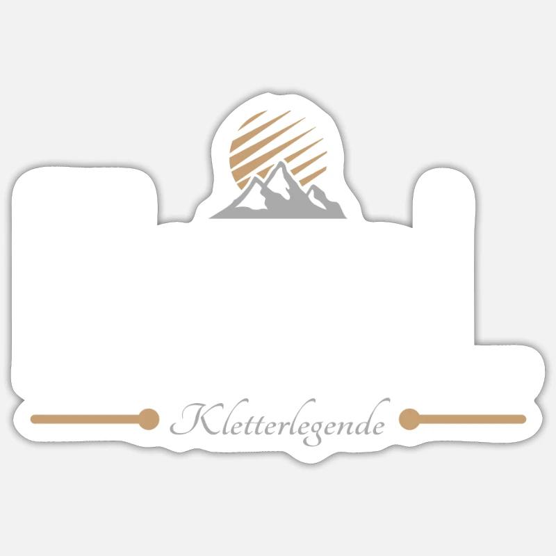 Eifel Klettern Sticker Größe S (10 x 10 cm)