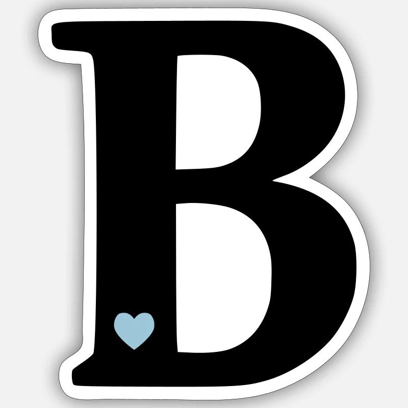 Point b) Point initial - Sticker taille S (10 x 10 cm) - blanc mat