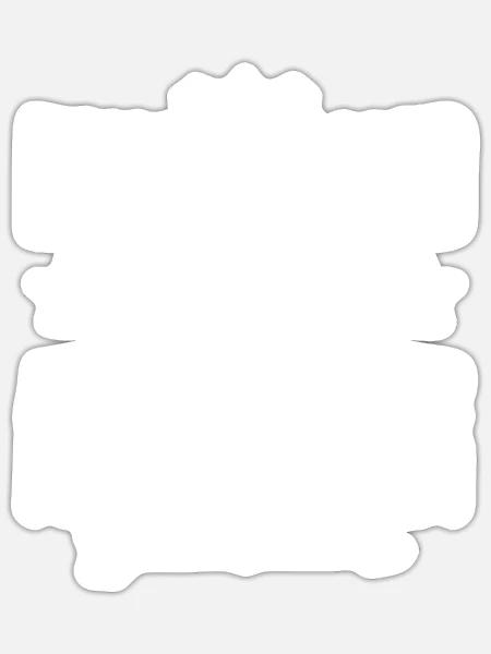 Ruhestand 2025 Nicht mein Problem Rente - Sticker Größe S (10 x 10 cm) - Mattweiß